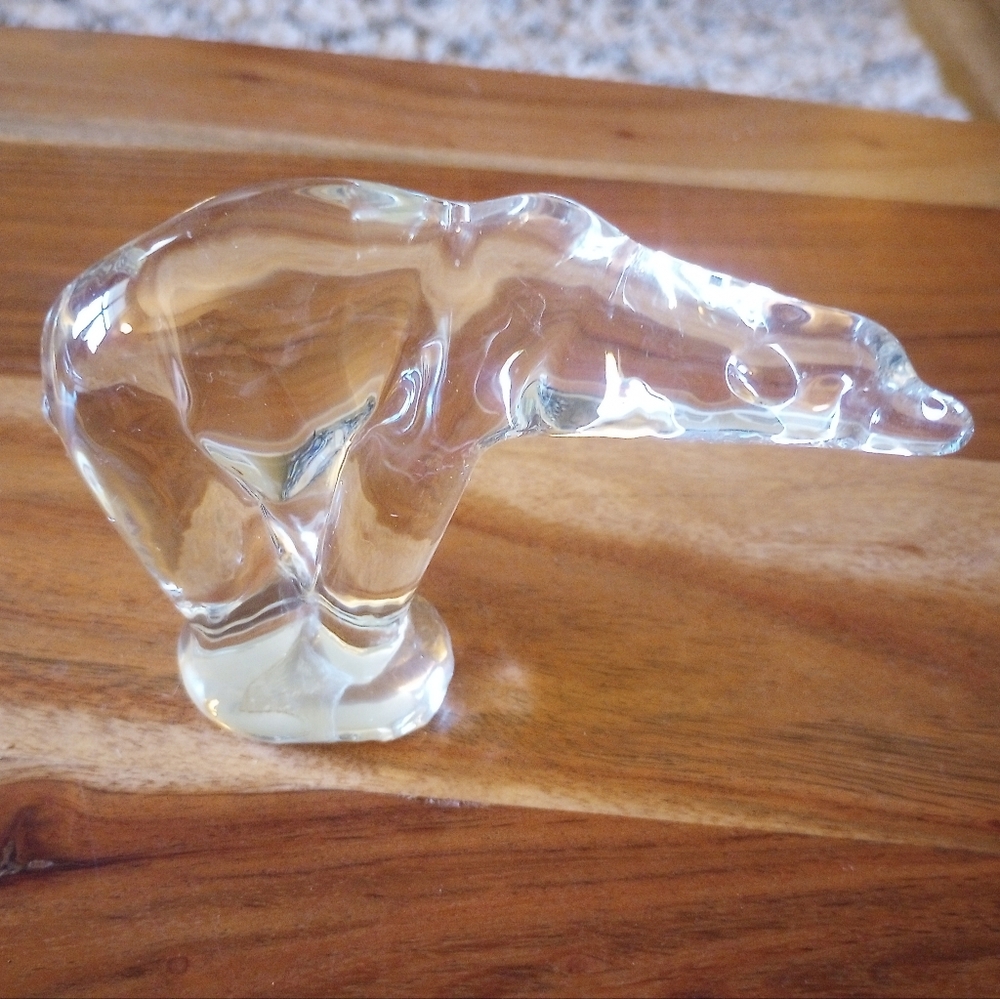 Crystal Polar Bear figurine